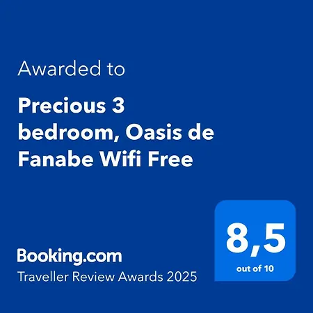 Precious 3 Bedroom, Oasis De Fanabe Wifi Free * אדחה
