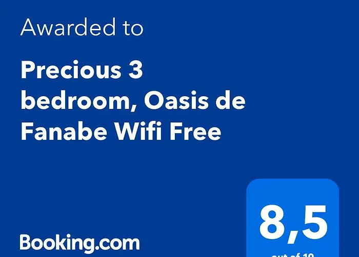 Precious 3 Bedroom, Oasis De Fanabe Wifi Free * אדחה